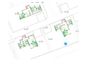 Discover prime investment opportunities in Ulcinj, Montenegro: floor plans for plots 4-34, 4-35, 4-38, 4-45 & 4-46 by Ekosphere.