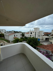 Modern tiled balcony with sea view, overlooking prime Ulcinj real estate. Invest in Montenegro—montenegro-listings.me by Ekosphere doo.