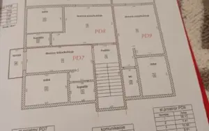Modern Ulcinj Montenegro property floor plan with precise room labels and measurements—ideal real estate investment by ekosphere doo.