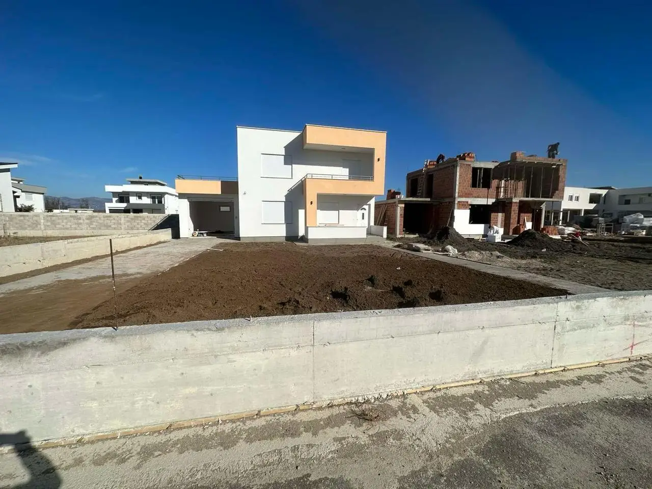 Stunning modern 2-story home in Ulcinj, Montenegro with spacious yard and ekosphere design—exclusive on montenegro-listings.me.