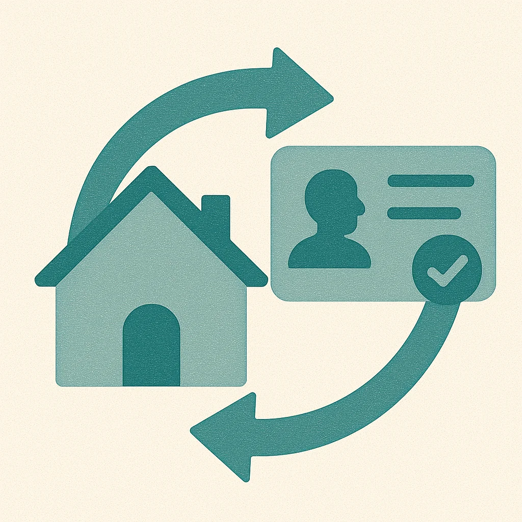 Montenegro 11 Verified real estate in Ulcinj, Montenegro—graphic shows secure property and ID card. Trusted by montenegro-listings.me (Ekosphere doo).