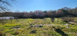 Prime investment land in Ulcinj, Montenegro—sunny, spacious clearing with natural features. Listed on montenegro-listings.me by ekosphere doo.