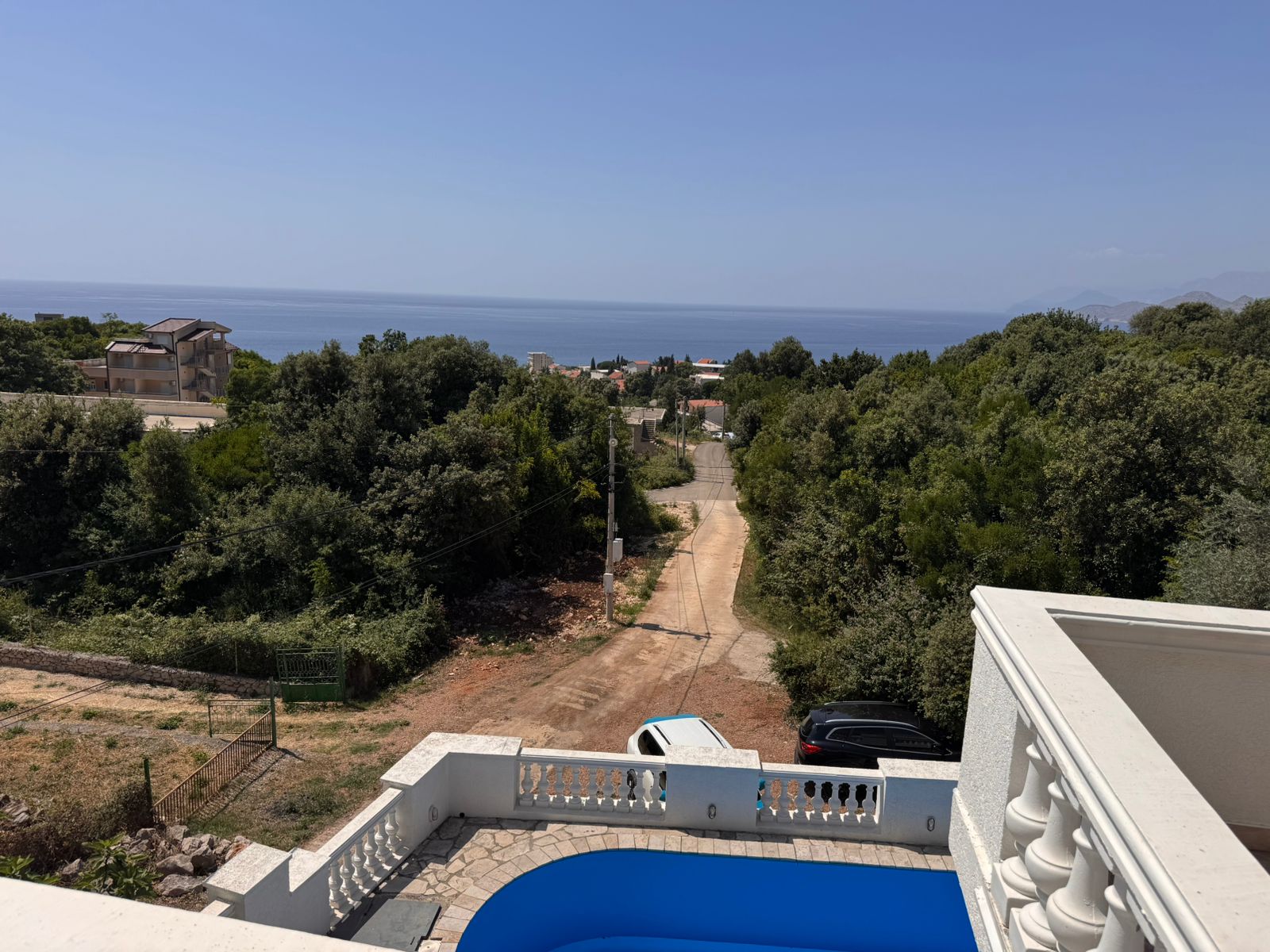 Stunning Ulcinj property with pool, sea view, hills, and parking&mdash;your investment via montenegro-listings.me by ekosphere doo.