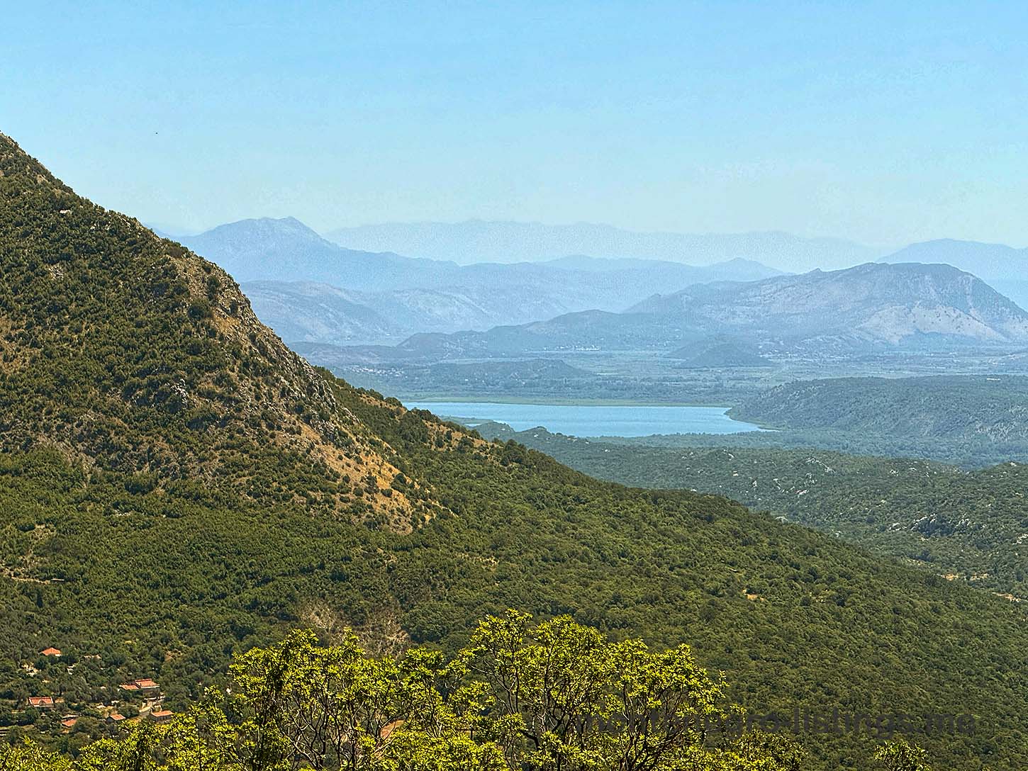 Stunning lake and forested mountain views in Ulcinj&mdash;prime real estate investment on montenegro-listings.me by Ekosphere doo.