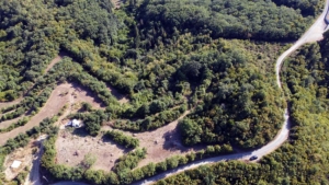 Prime Ulcinj real estate: lush hills, cleared plots, road access, and structures—investment land by ekosphere doo at montenegro-listings.me.