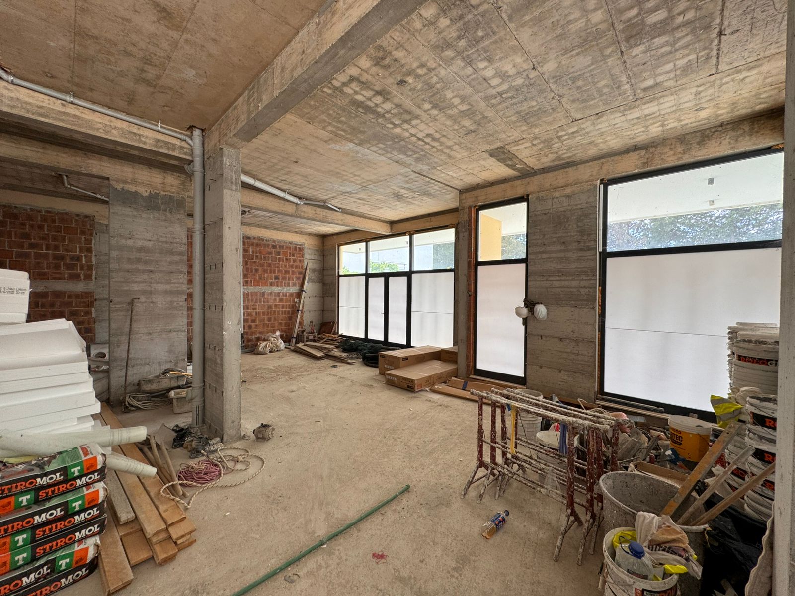 Modern Ulcinj property under construction with large windows, premium insulation, and quality materials&mdash;exclusive at montenegro-listings.me.