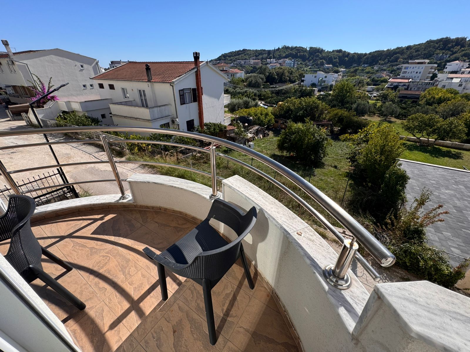 Discover this charming Ulcinj balcony with scenic green views, ideal for real estate investment. Listed on montenegro-listings.me by ekosphere doo.