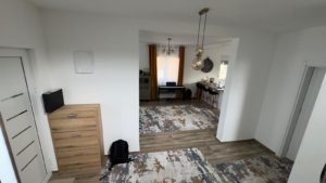 Stunning open-plan apartment in Ulcinj with sleek wood floors, modern dining area, exclusive to montenegro-listings.me by ekosphere doo.
