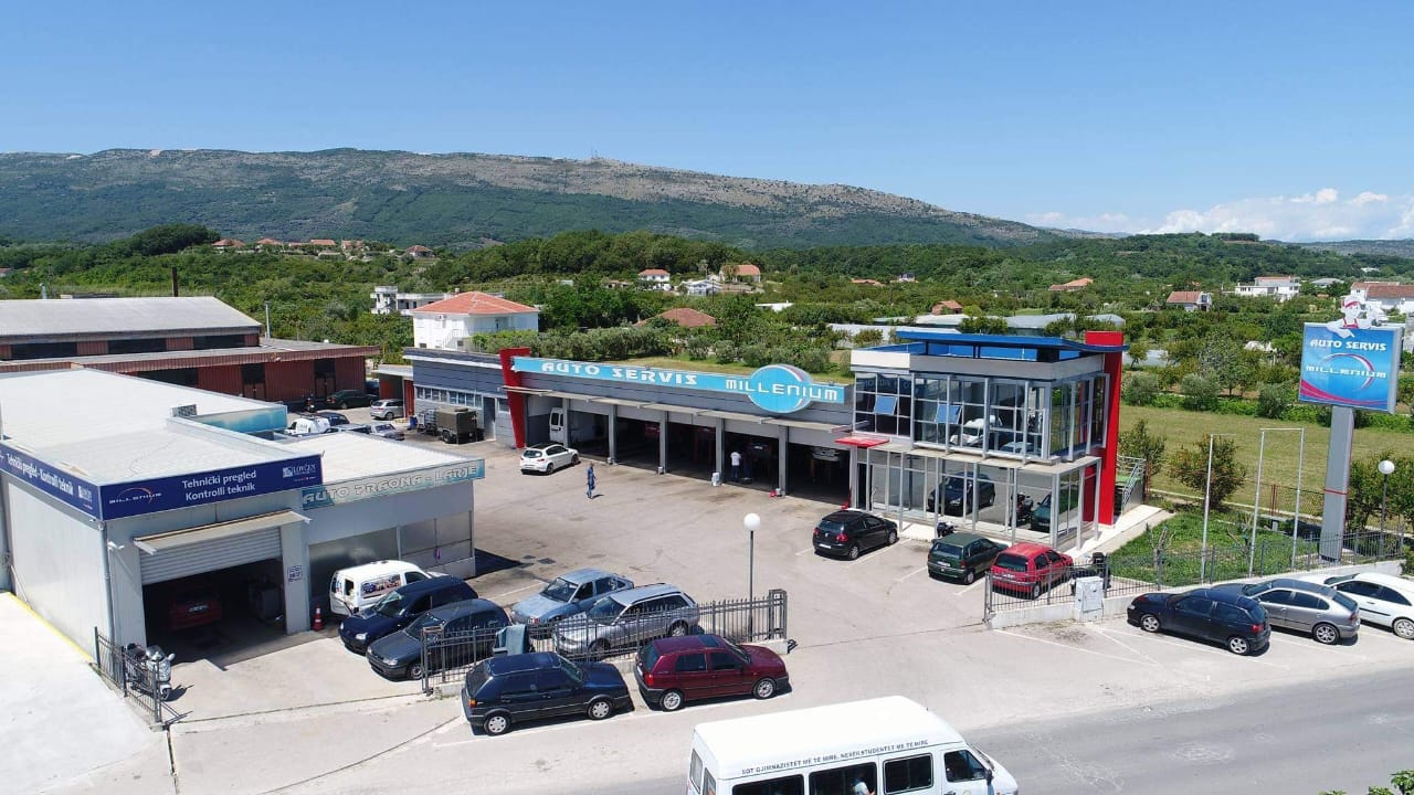 Prime Ulcinj commercial property: auto service center with modern facilities, ample parking, scenic hills&mdash;exclusive on montenegro-listings.me.