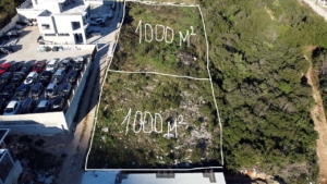 Prime Ulcinj investment: two 1000m² plots with lush vegetation, near parking, buildings. Exclusive at montenegro-listings.me/Ekosphere doo.